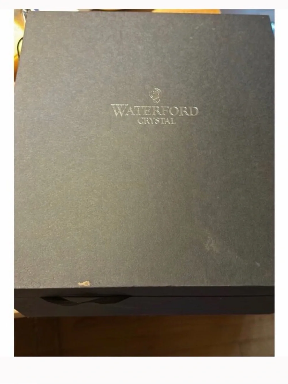 Waterford pair champagne